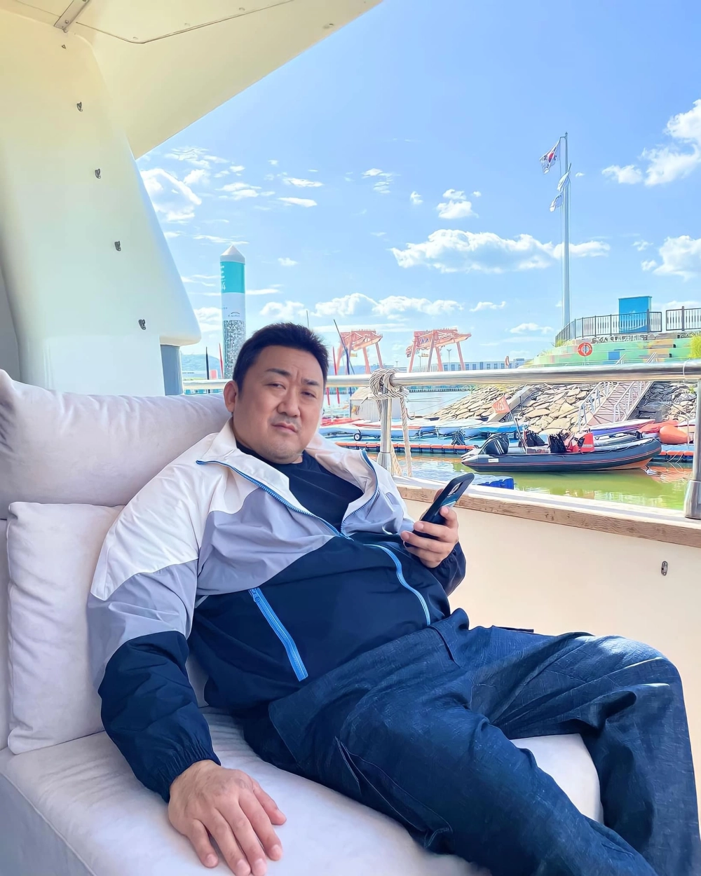 Ma Dong Seok body cực chuẩn khiến ai cũng trầm trồv