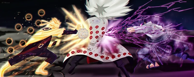 Cuộc đụng độ khó quên naruto và sasuke vs madara