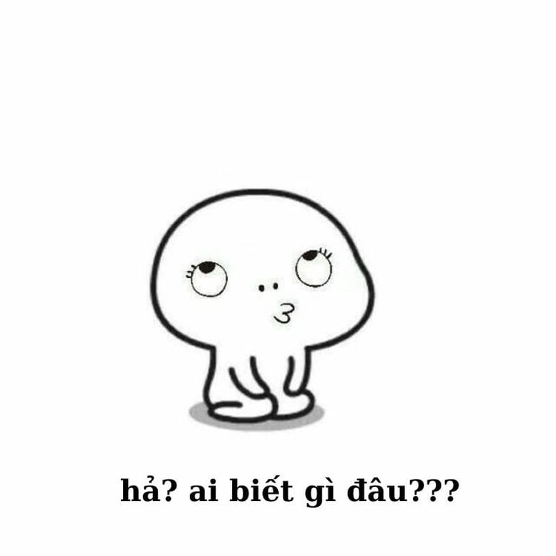 Gợi ý những bức meme ai biết gì đâu trending
