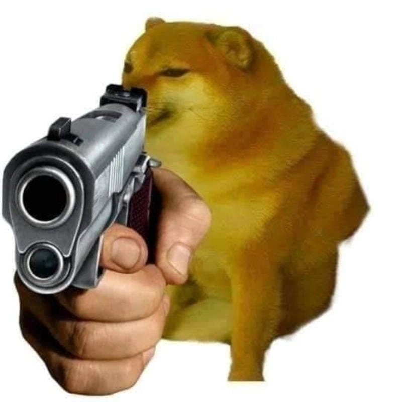 Cùng cười với những hình meme bắn súng vui nhộn