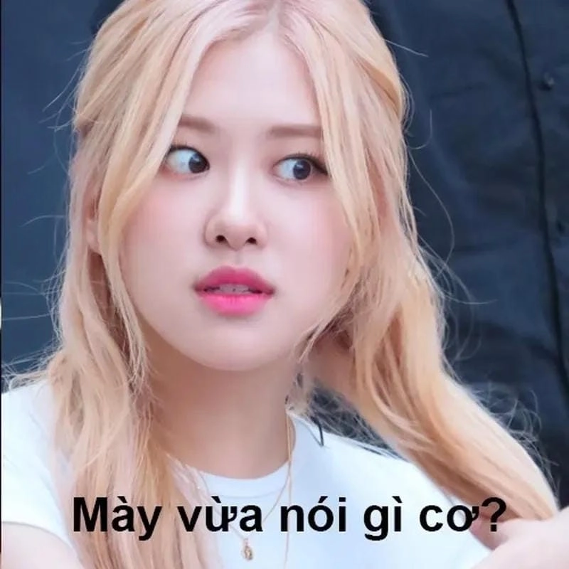 Cùng cười với những hình meme blackpink cute