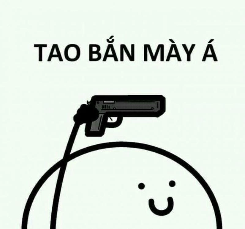 Thức dậy cùng những hình meme cầm súng đáng yêu