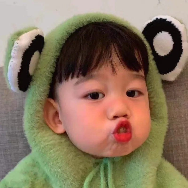 Cùng cười với những hình meme chu mỏ cute