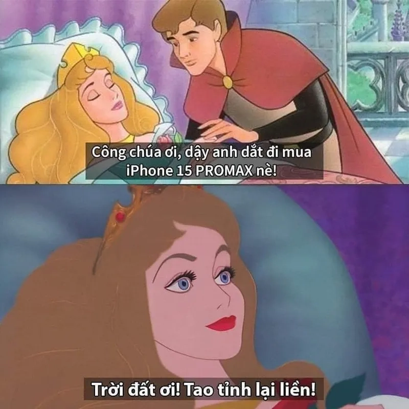 Cùng du ngoạn meme công chúa troll