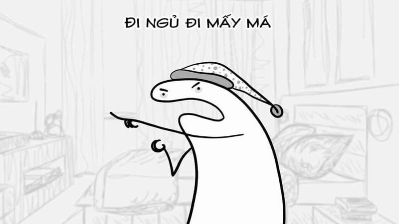 Lạc lối trong meme đi ngủ giải trí