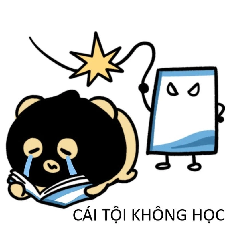 Sưu tầm những bức meme học bài tiếng Việt