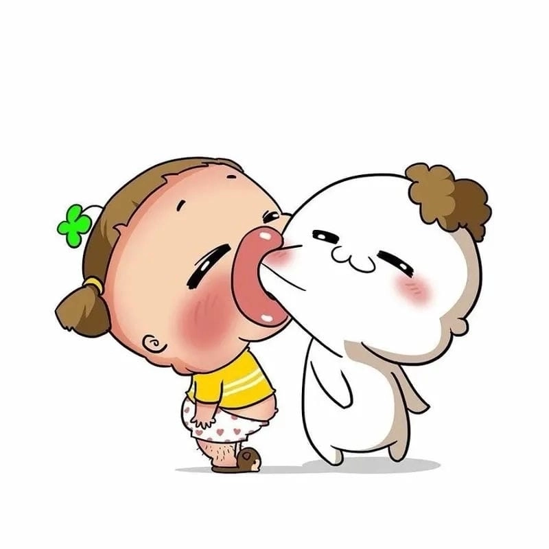 Tìm về meme hôn ngộ nghĩnh