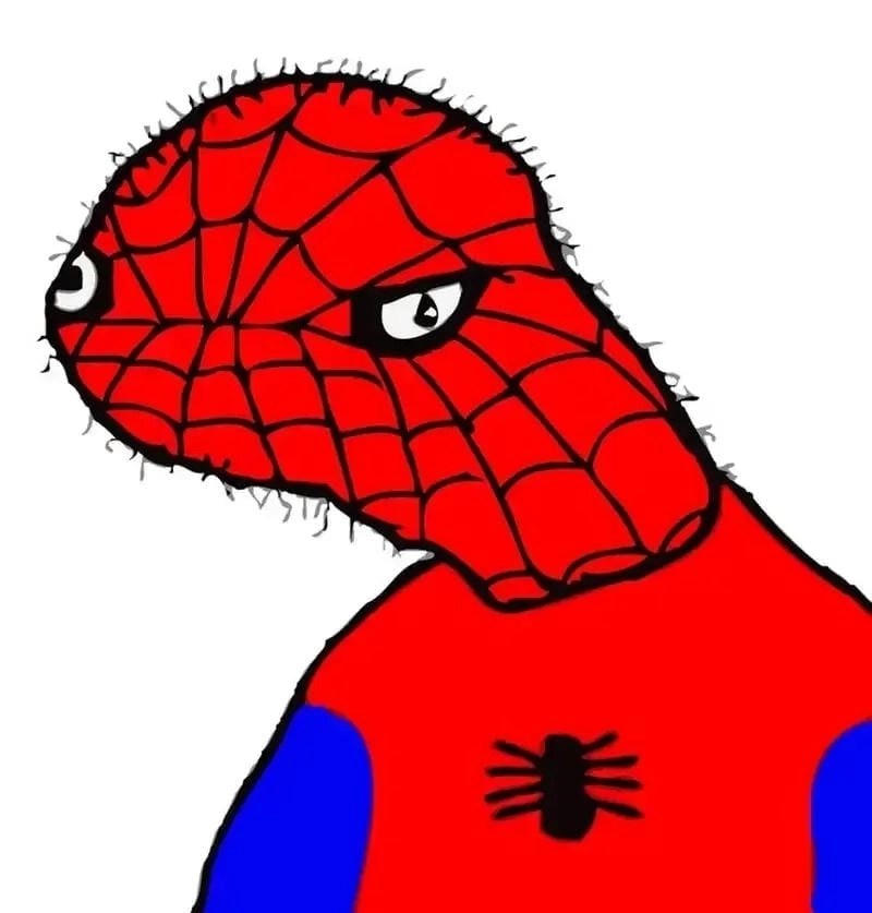 Cùng cười với những hình meme spiderman buồn cười