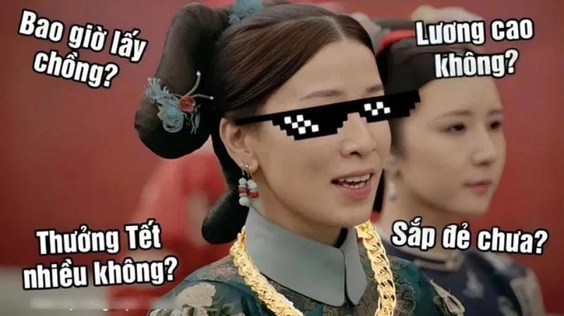 Sưu tầm những bức meme Tết ảnh chế