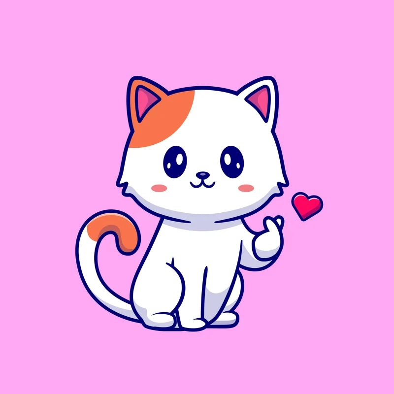 Bộ sưu tập ảnh con mèo chibi độc đáo dành cho bạn