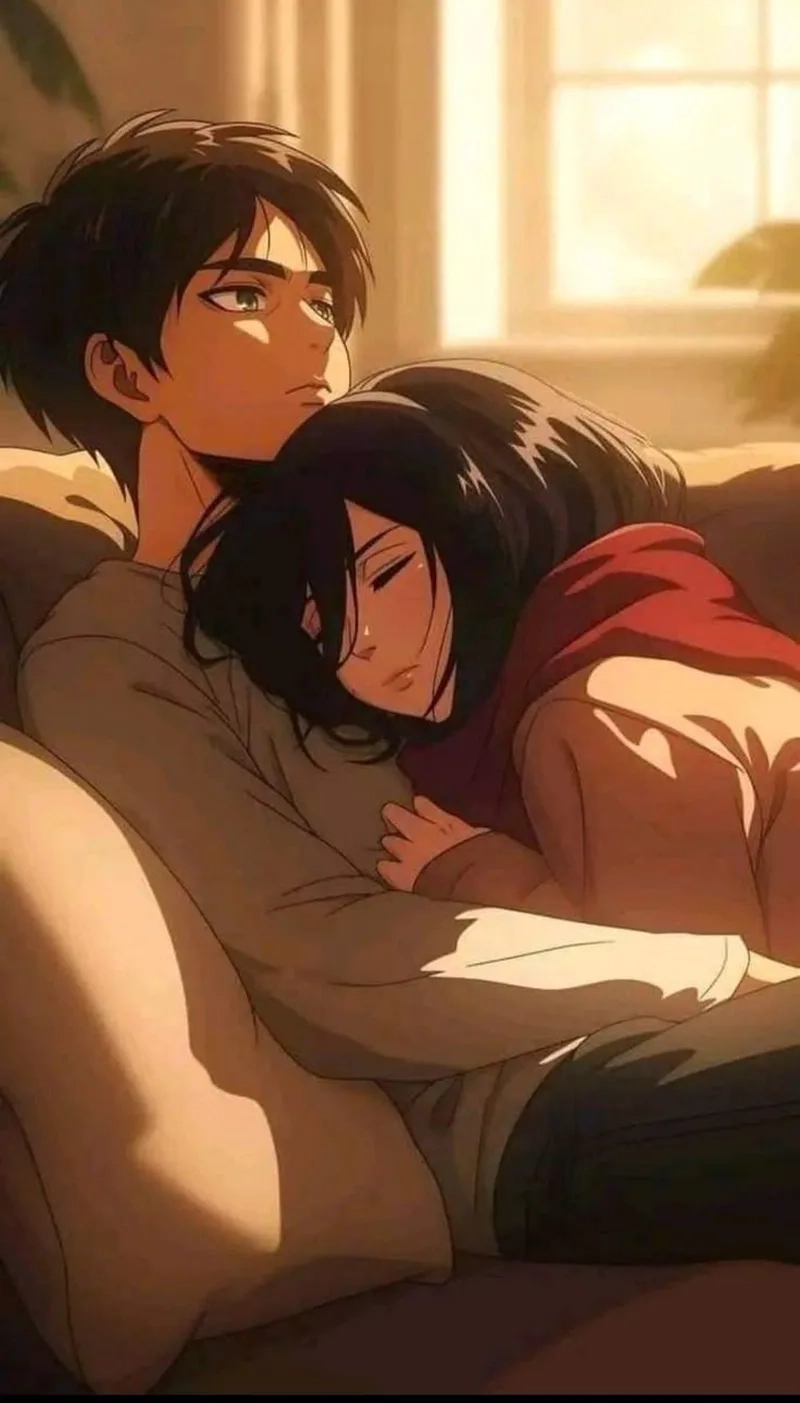 Fan không thể bỏ lỡ khoảnh khắc eren x mikasa