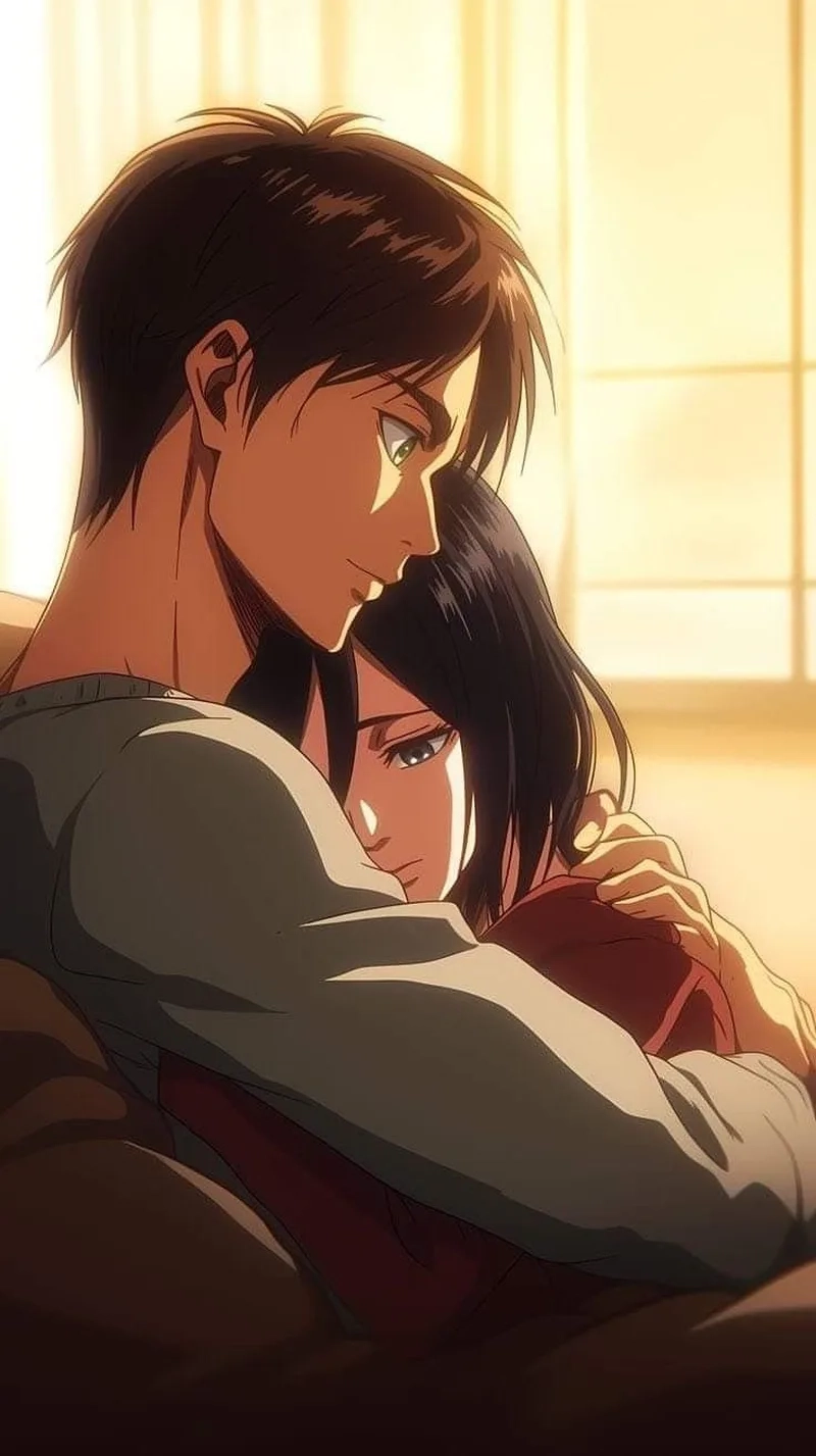 Tình bạn đáng nhớ giữa eren and mikasa