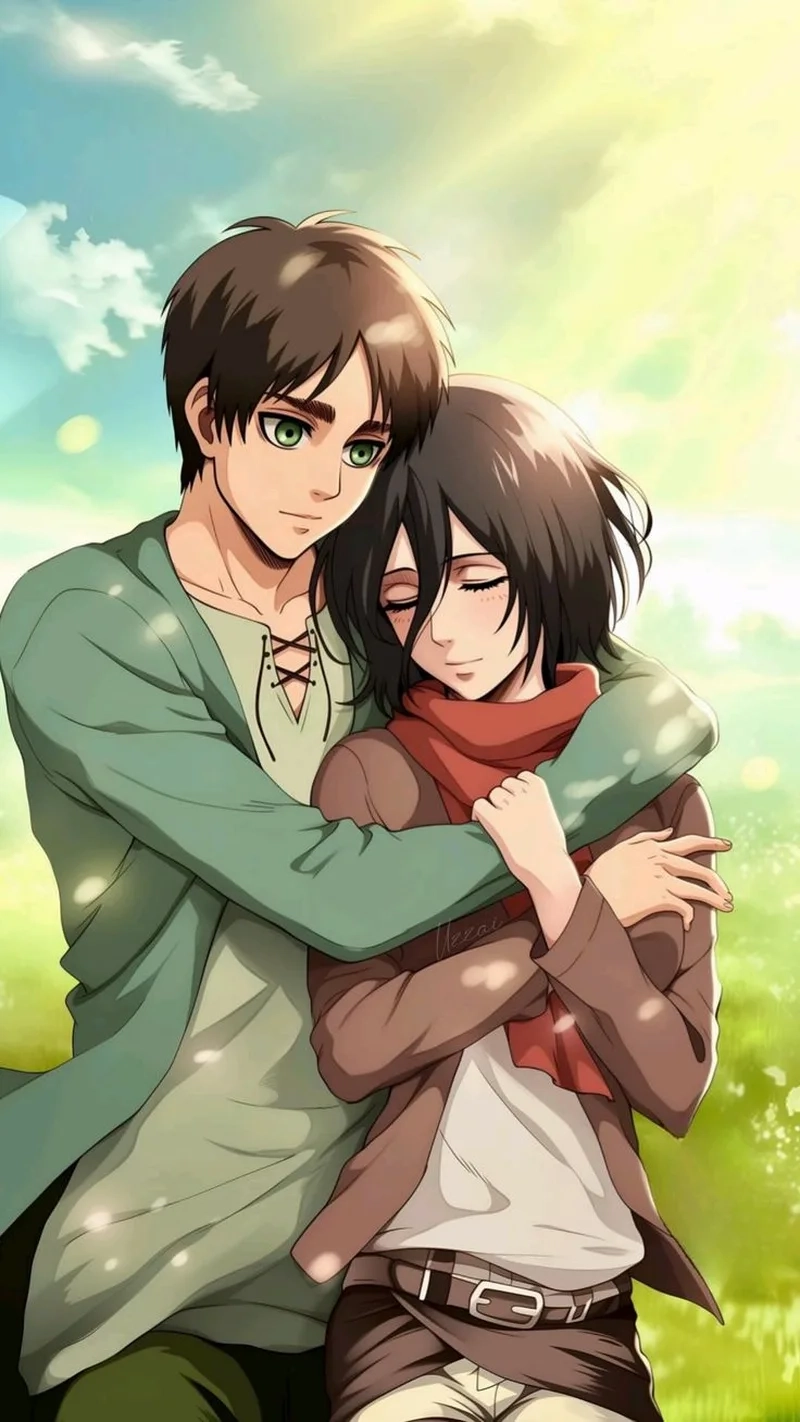 Fan yêu thích mọi khoảnh khắc mikasa eren