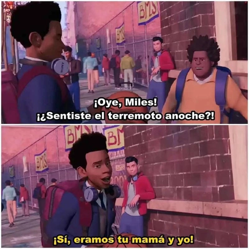Lạc lối trong miles morales meme giải trí