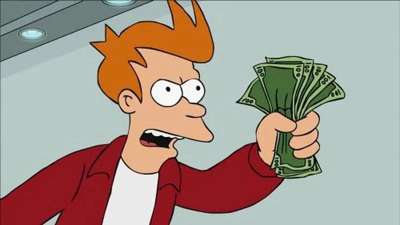 Lạc lối trong thế giới caption money meme
