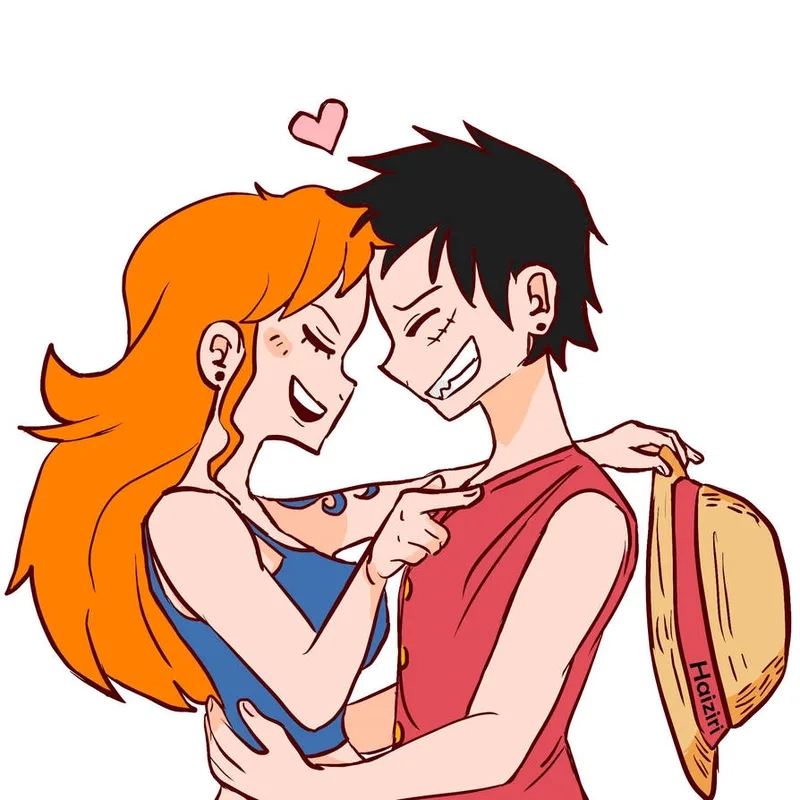 Cặp đôi huyền thoại nami x luffy khiến fan dậy sóng