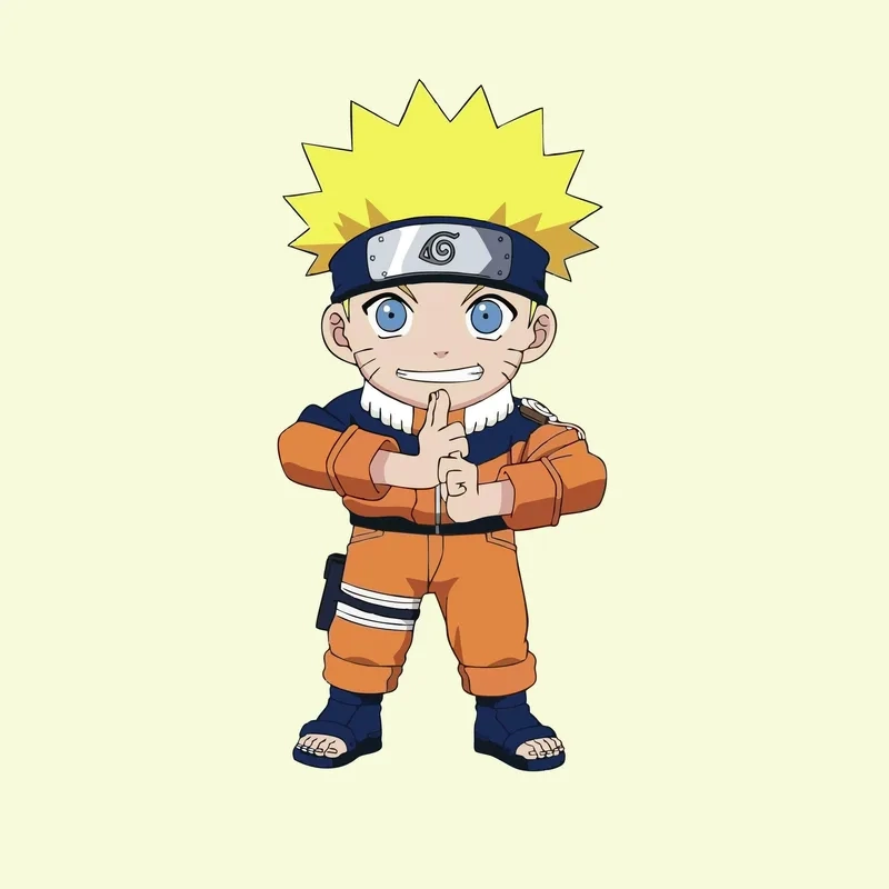 Phiên bản mini đáng yêu chibi naruto