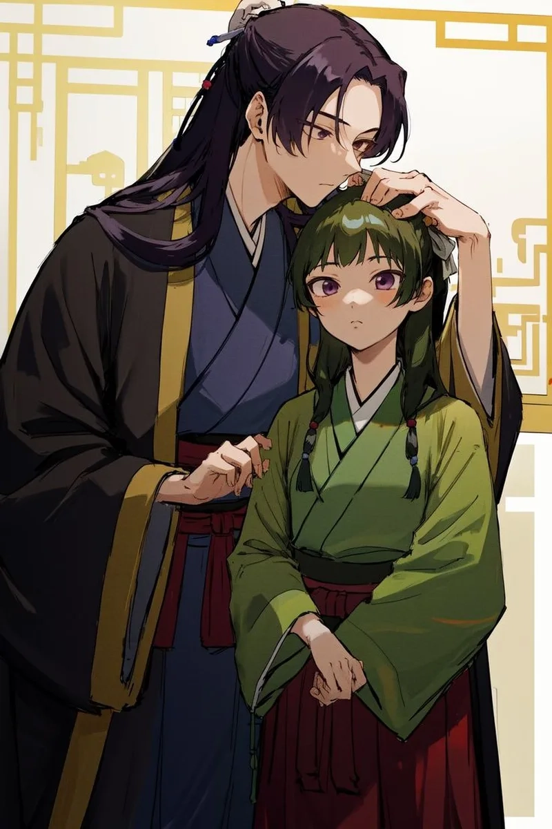 Cặp đôi anime ngọt ngào mao mao nhâm thị