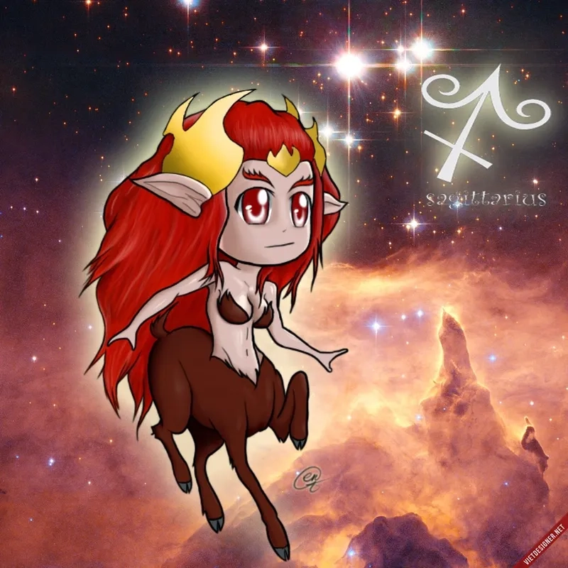 Đắm chìm trong bộ sưu tập nhân mã anime chibi siêu ngầu và lạ mắt