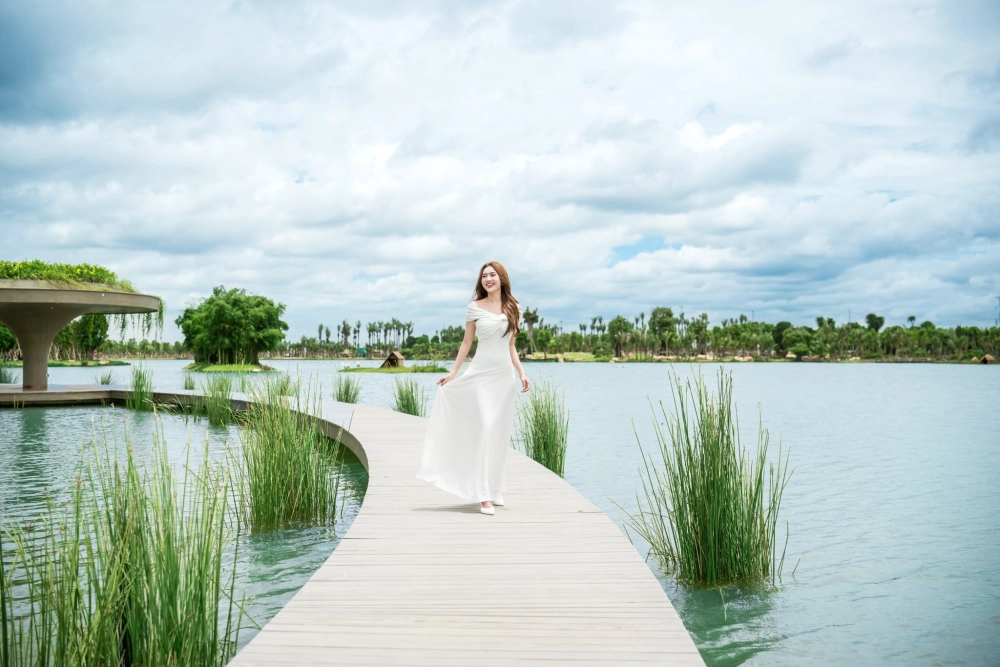 Cô gây chú ý với những buổi livestream vui nhộn