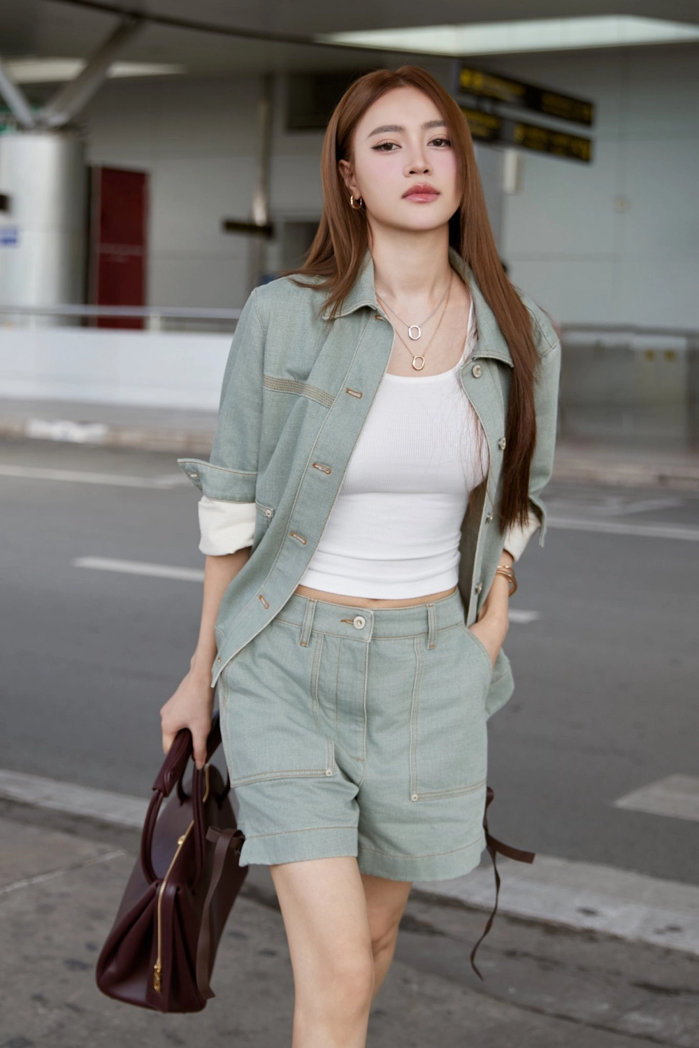 Cô luôn rạng rỡ trong mọi lần xuất hiện