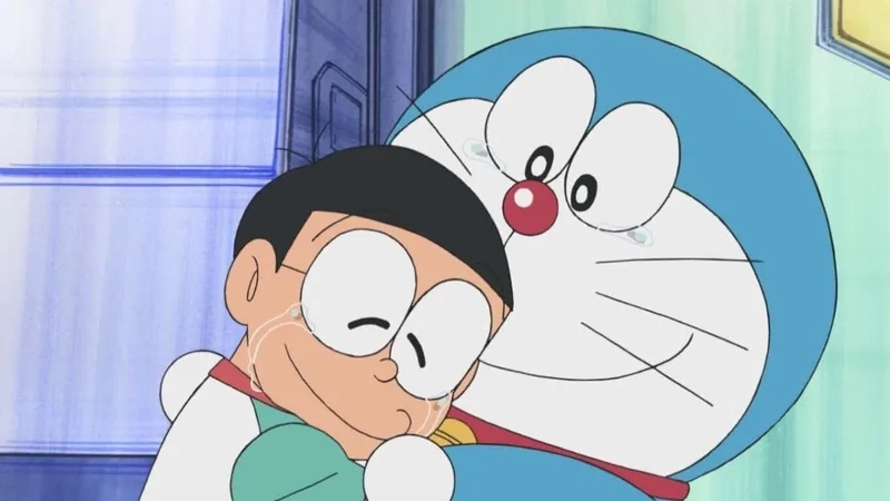 Hình nền đáng yêu cho fan hình nền doremon và nobita
