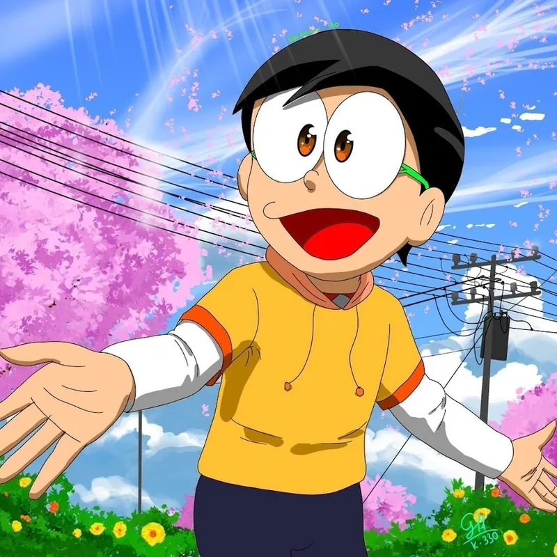 Bộ sưu tập màn hình đẹp mắt hình nền nobita cute
