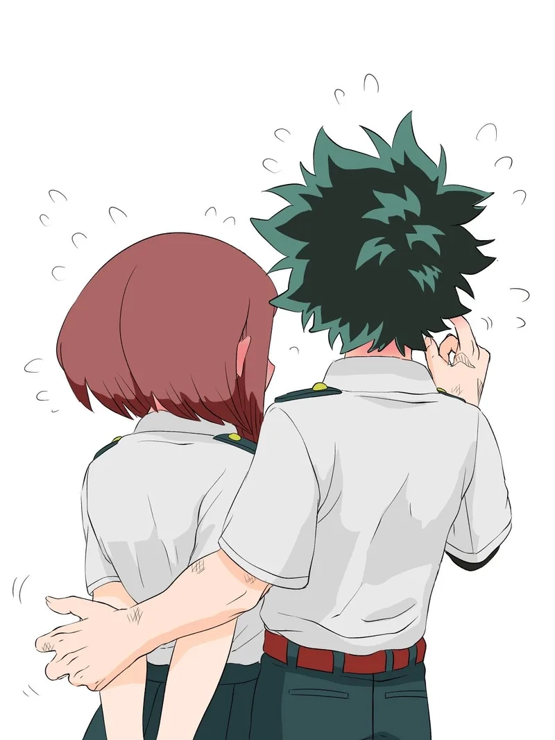 Cảm nhận tình cảm ngọt ngào trong deku x ochako