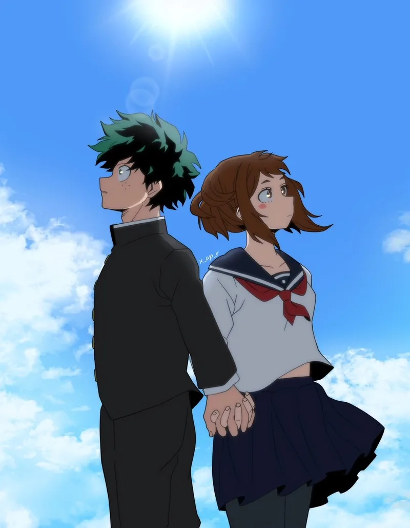 Nhớ lại những phút giây tuyệt vời của deku x ochako moments