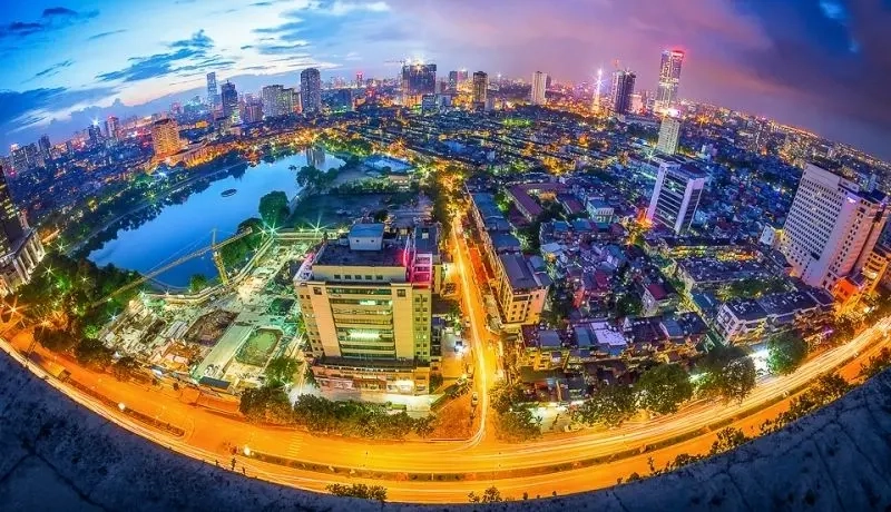 Thả hồn vào hình đèn đường lung linh sắc màu