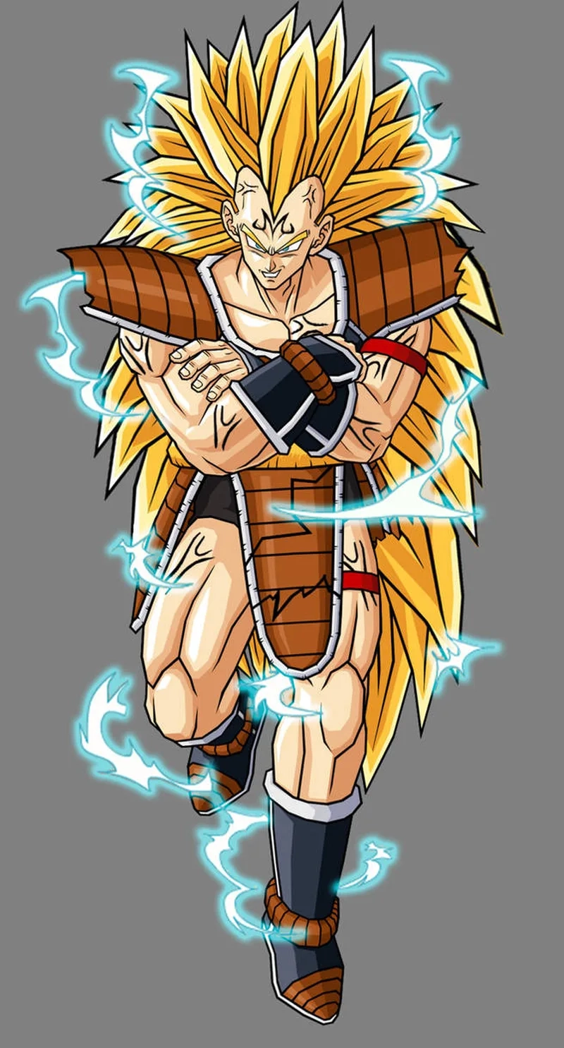 Kiểu tóc siêu sức mạnh ssj3 raditz