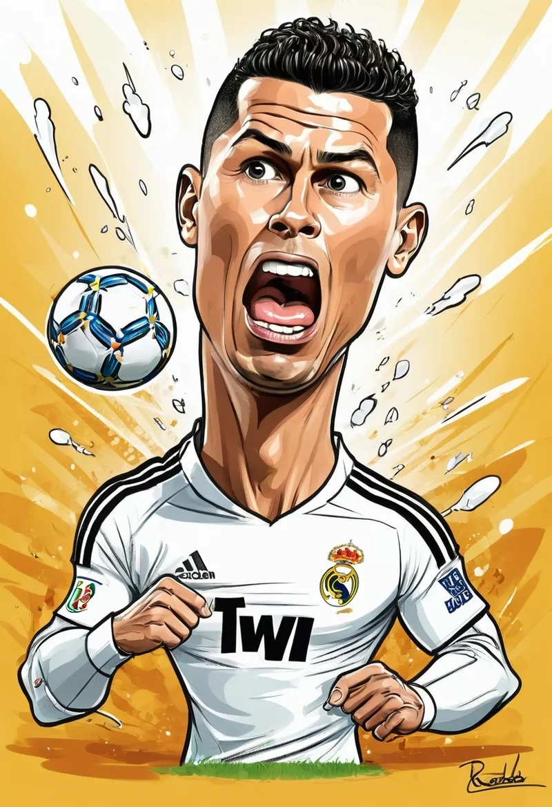 BST chibi cr7 dễ thương dành riêng cho fan chân chính