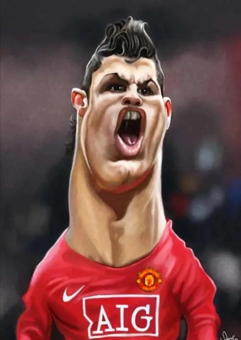 Cùng xem những hình ronaldo meme ngầu