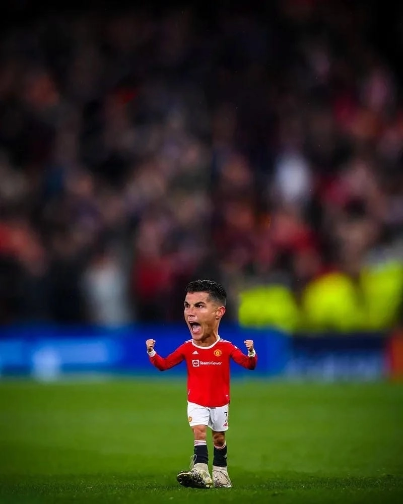 Ngắm nhìn vẻ đẹp ronaldo meme dễ thương