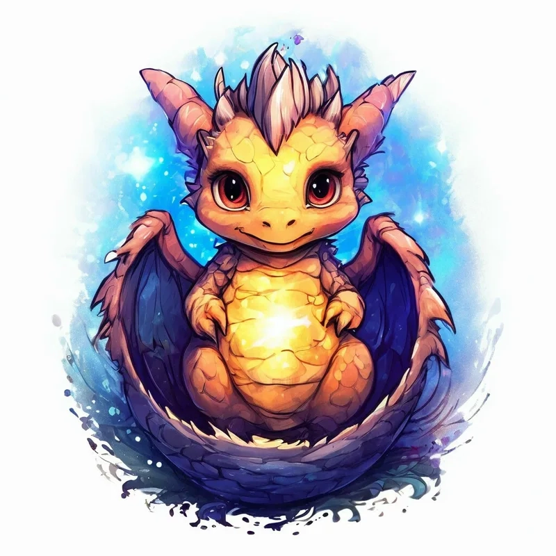 Tải ngay những mẫu rồng chibi cute hot nhất cộng đồng anime