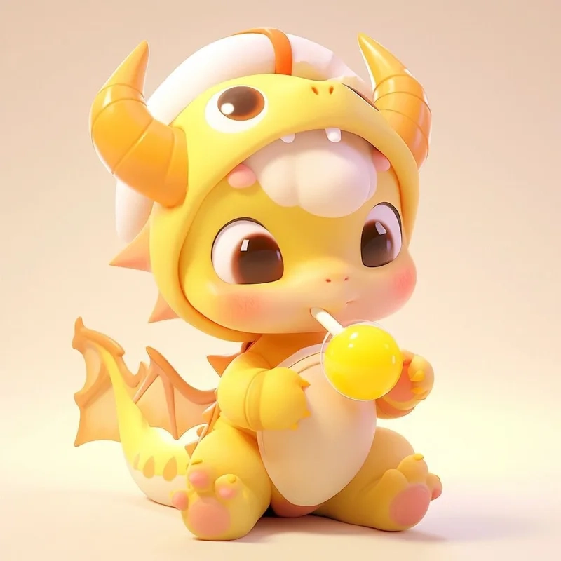 Bộ sưu tập ảnh con rồng chibi cực đáng yêu siêu dễ thương