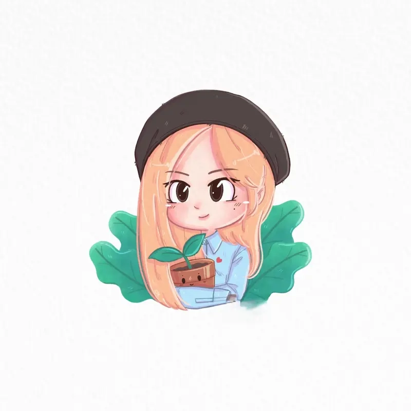 Bộ sưu tập hình rose chibi lung linh dành cho fan cuồng BLACKPINK