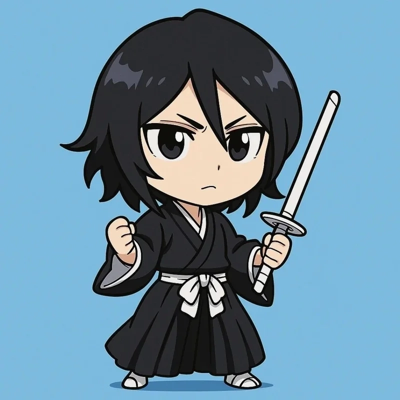 Bộ sưu tập bleach rukia chibi siêu cute cho tín đồ anime