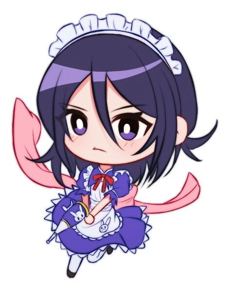 Hình ảnh rukia kuchiki chibi đẹp lung linh dành cho fan