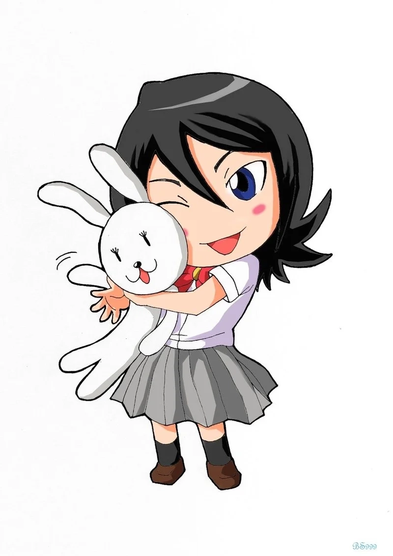 Tải ngay rukia chibi fanart cực chất do fan vẽ