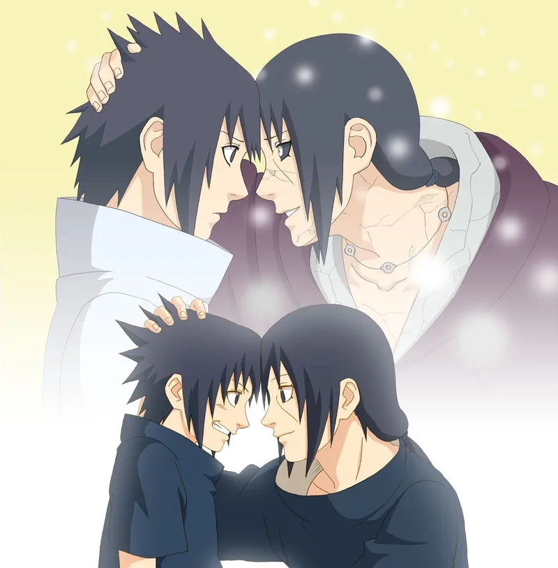 Khoảnh khắc cảm xúc sasuke gặp lại itachi