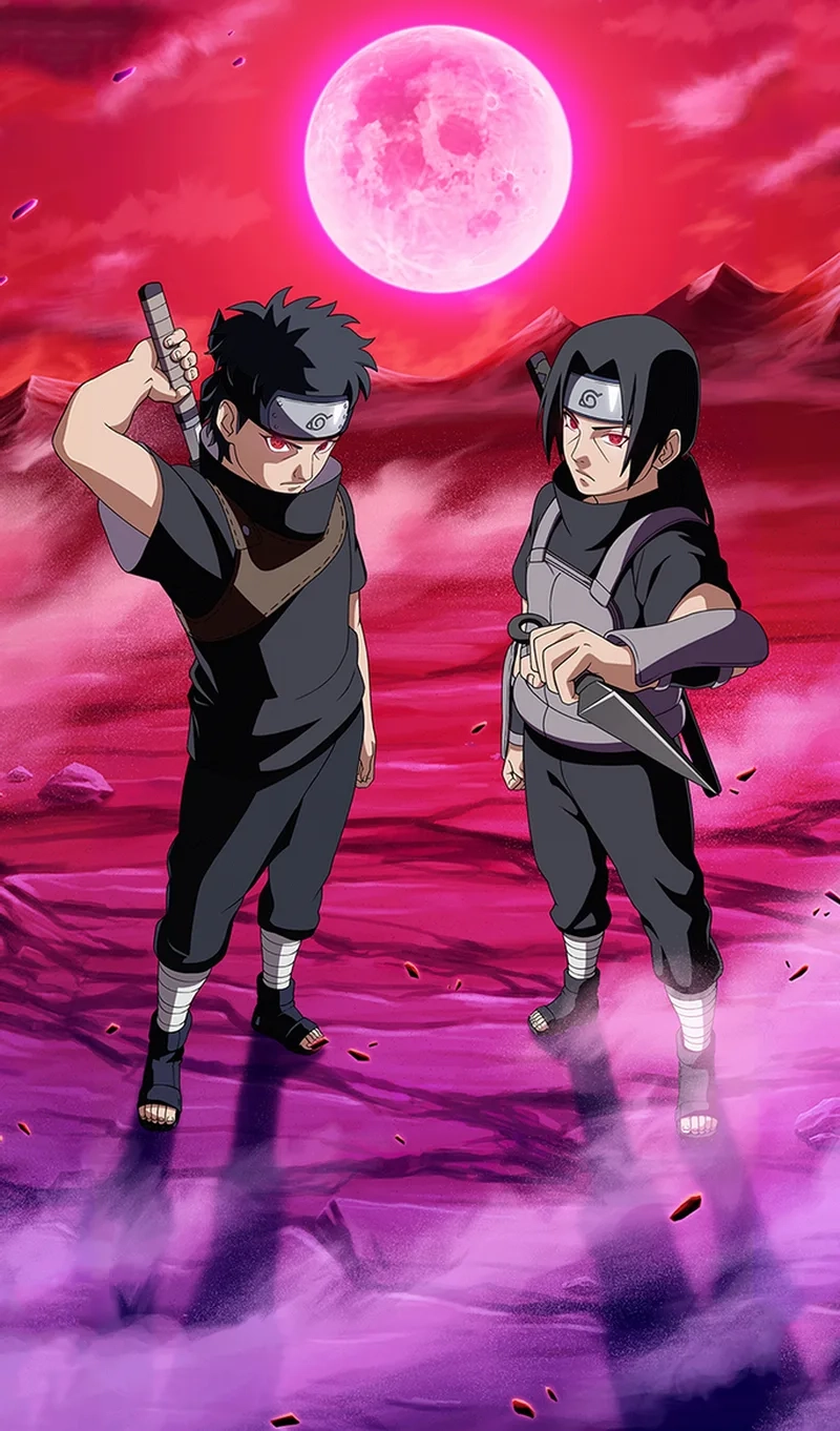 Tình cảm sâu sắc trong itachi và shisui
