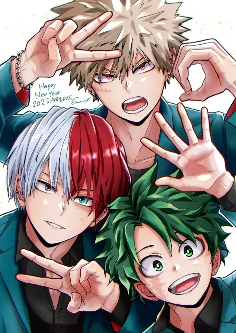 Đồng đội hoàn hảo trong shoto deku bakugo