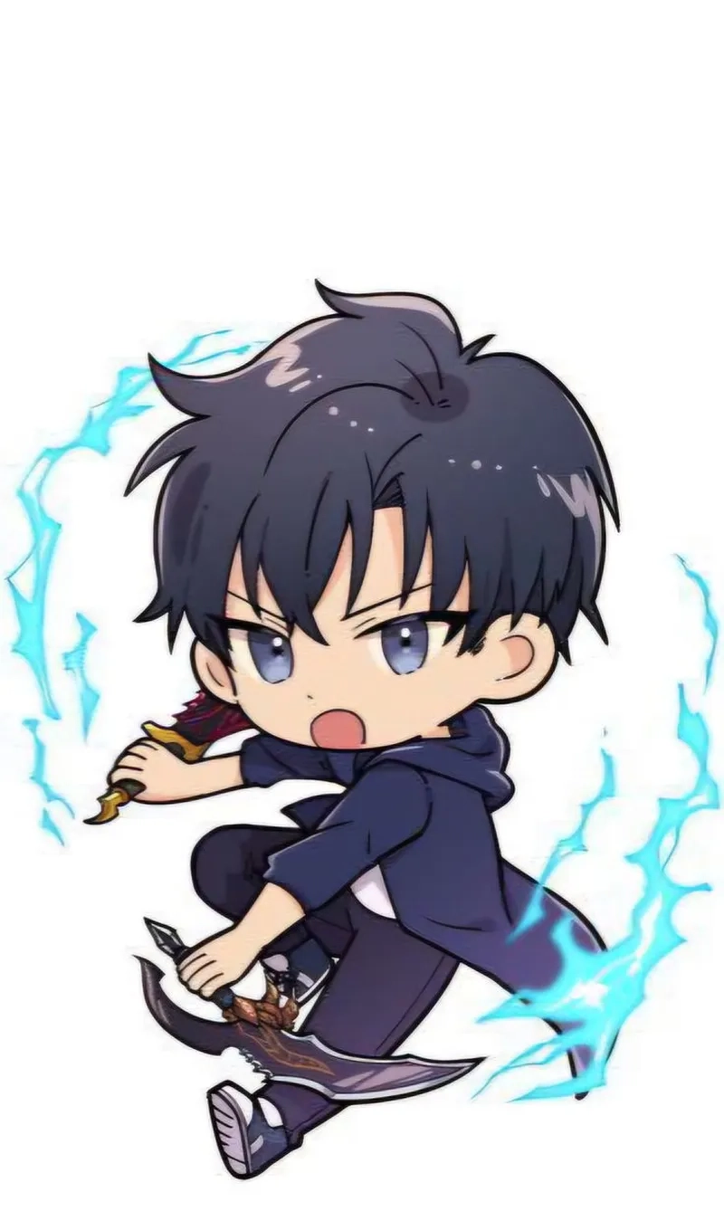 Chiêm ngưỡng chibi anime solo leveling độc đáo đầy sức hút