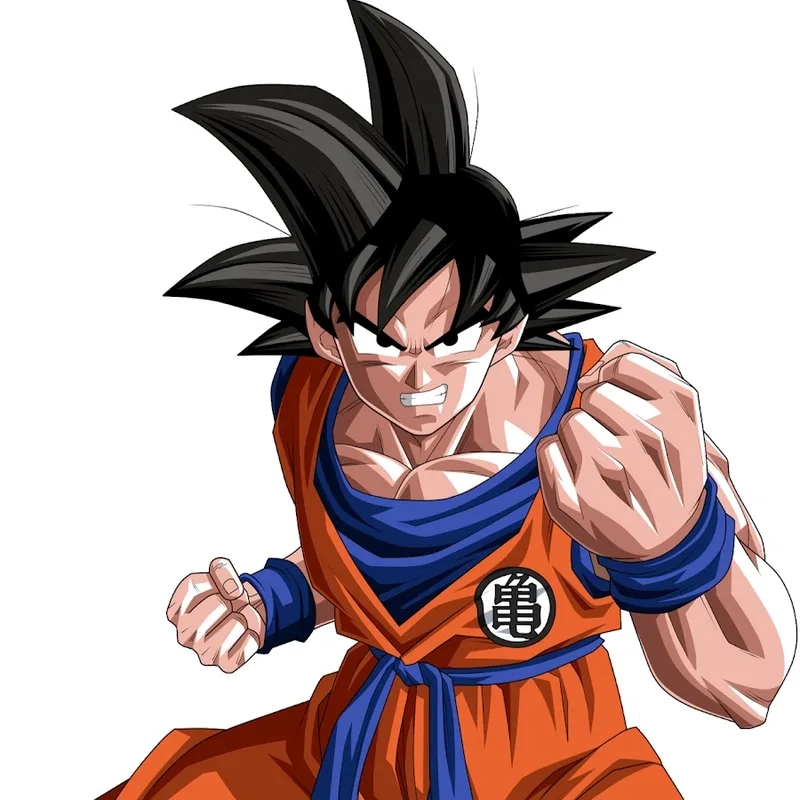 Ánh mắt chiến binh đầy kiêu hãnh của goku eyes