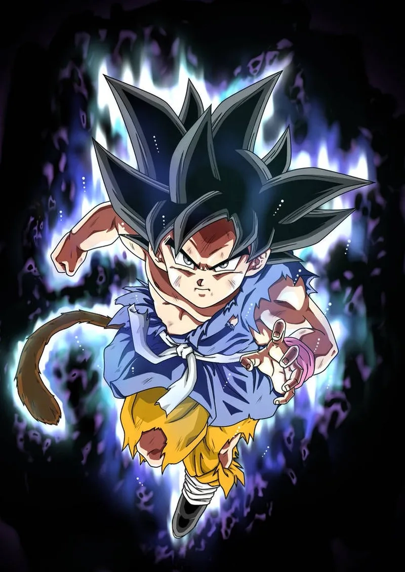 Khám phá thế giới anime với goku bản năng vô cực 100