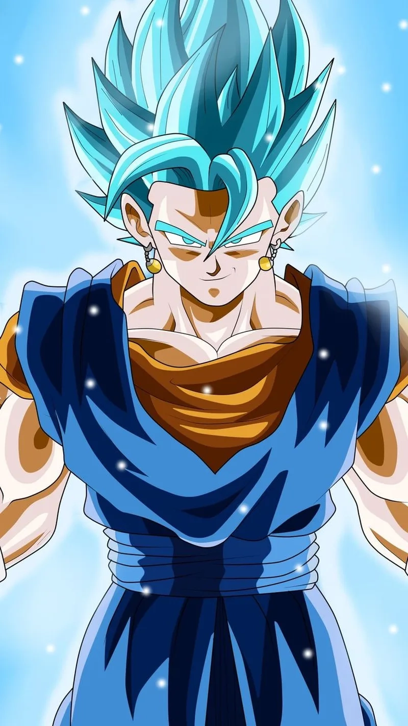 Kiểu tóc cực chất của goku tóc xanh
