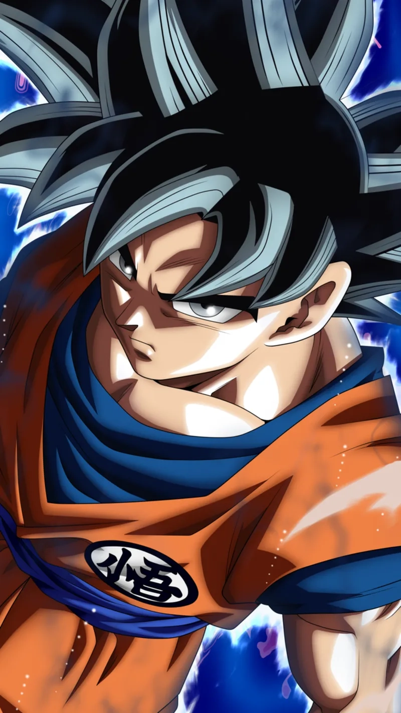 Hình nền sắc nét với goku 4k