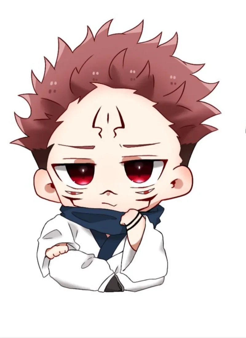 Bộ sưu tập sukuna chibi cute siêu dễ thương cho fan Jujutsu Kaisen