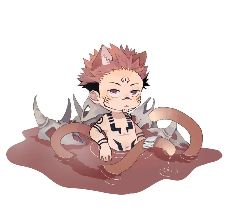 Cực phẩm anime sukuna chibi dành riêng cho fan sưu tầm